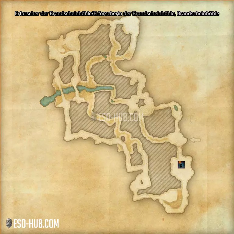 Erforscher der Brandscheinhöhle/Erforscherin der Brandscheinhöhle in Brandscheinhöhle Karte