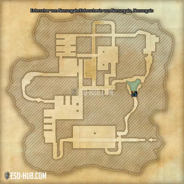 Erforscher von Nonungalo/Erforscherin von Nonungalo in Nonungalo Karte