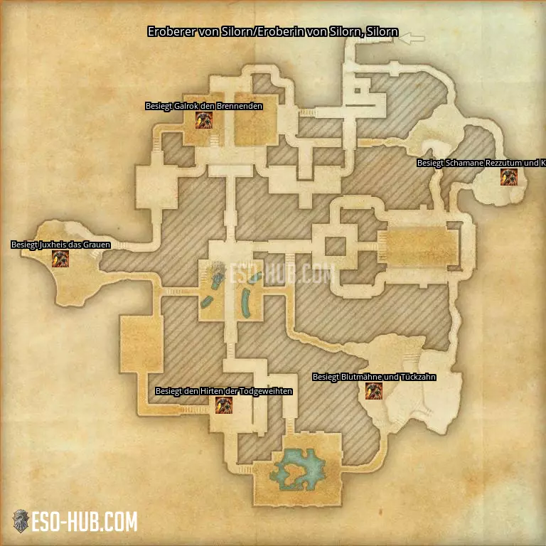 Eroberer von Silorn/Eroberin von Silorn in Silorn Karte