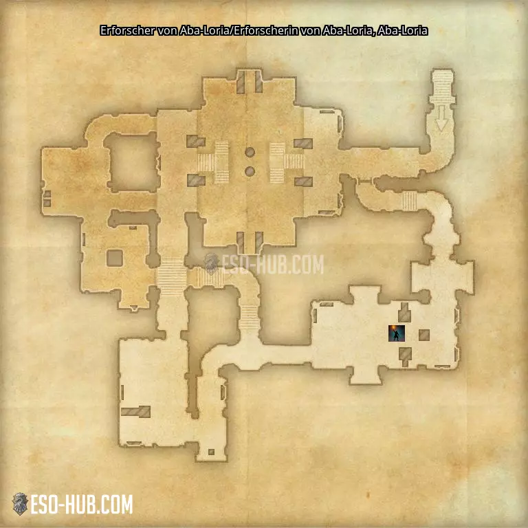 Erforscher von Aba-Loria/Erforscherin von Aba-Loria in Aba-Loria Karte