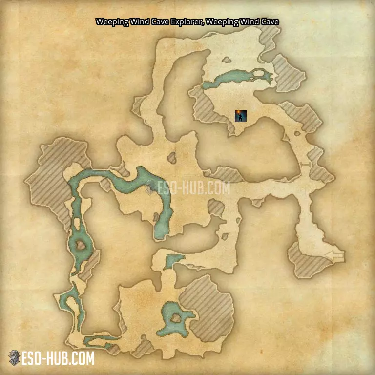 Weeping Wind Cave Explorer in Weeping Wind Cave map
