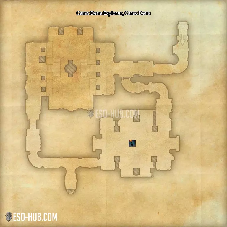 Carac Dena Explorer in Carac Dena map