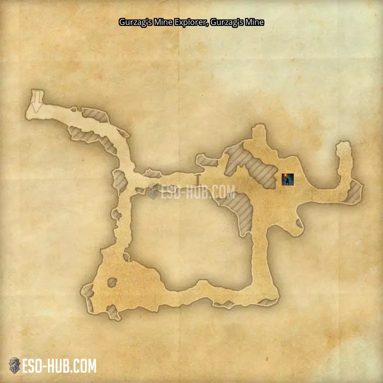 Gurzag's Mine Explorer in Gurzag's Mine map