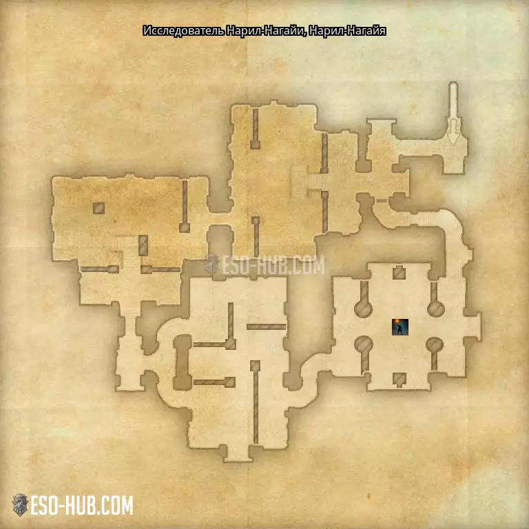 Исследователь Нарил-Нагайи в Нарил-Нагайя карта