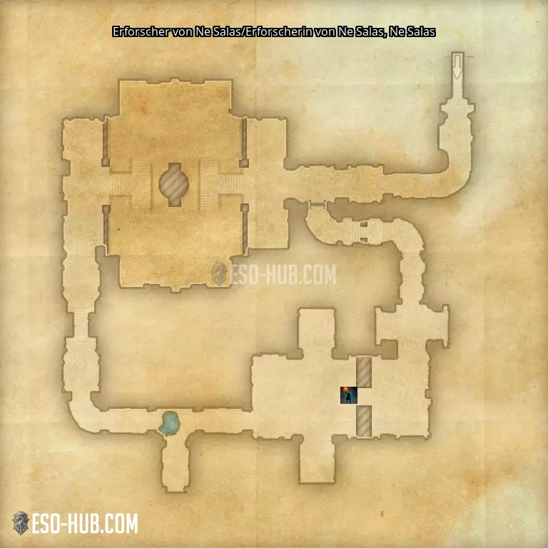 Erforscher von Ne Salas/Erforscherin von Ne Salas in Ne Salas Karte