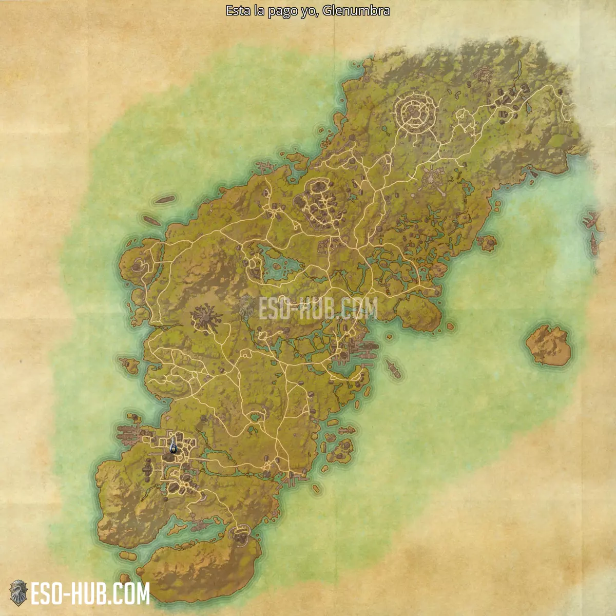 Esta la pago yo en Glenumbra mapa