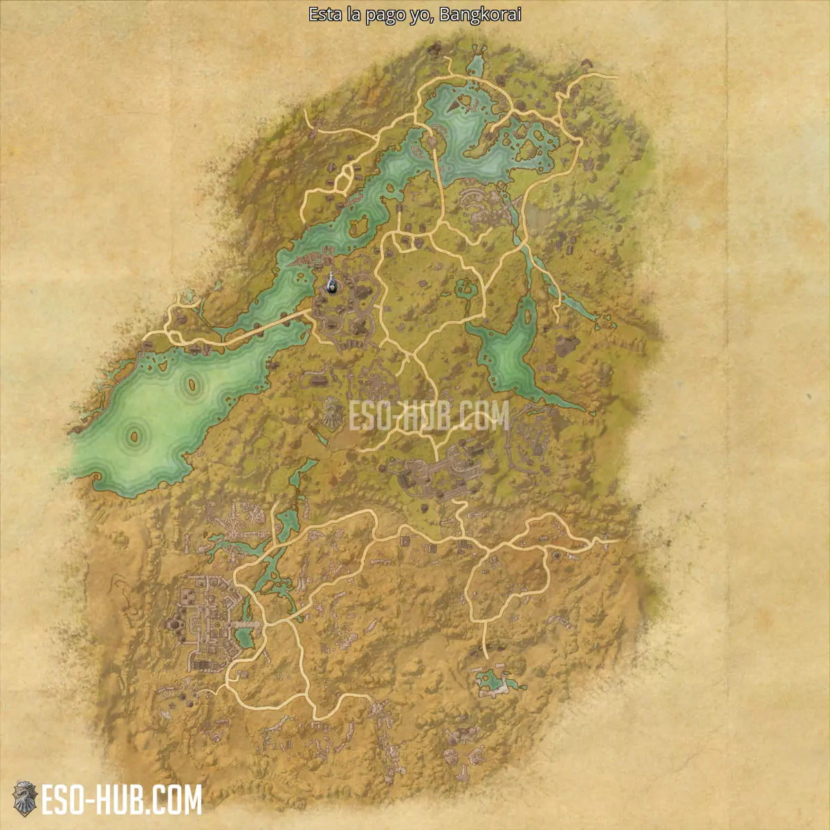 Esta la pago yo en Bangkorai mapa