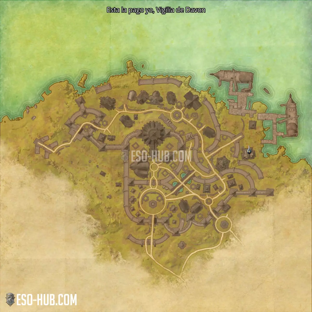 Esta la pago yo en Vigilia de Davon mapa