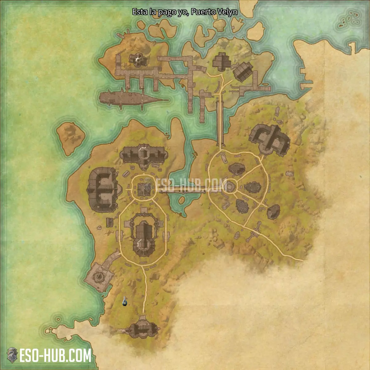 Esta la pago yo en Puerto Velyn mapa
