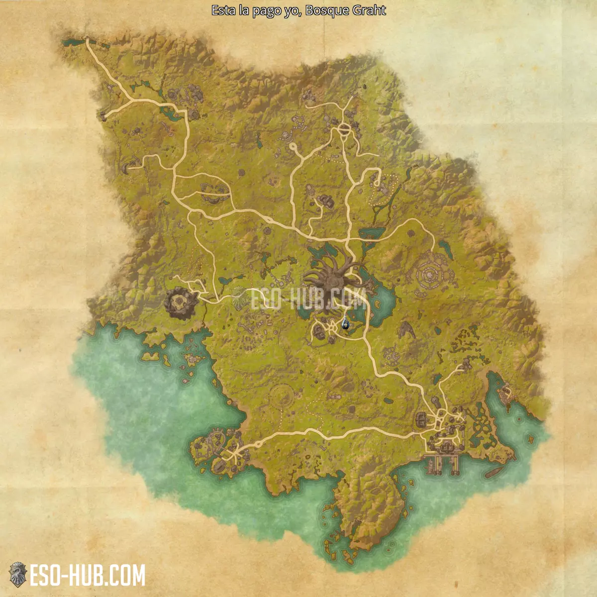 Esta la pago yo en Bosque Graht mapa