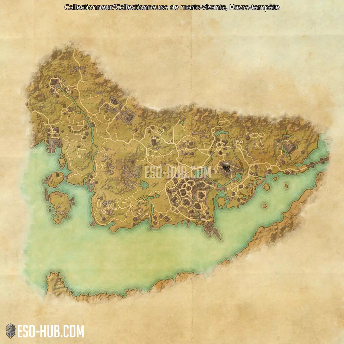 Collectionneur/Collectionneuse de morts-vivants dans Havre-tempête carte