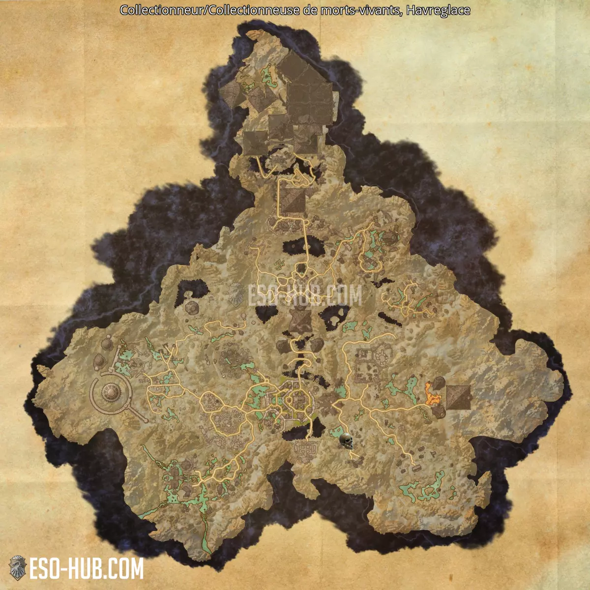 Collectionneur/Collectionneuse de morts-vivants dans Havreglace carte