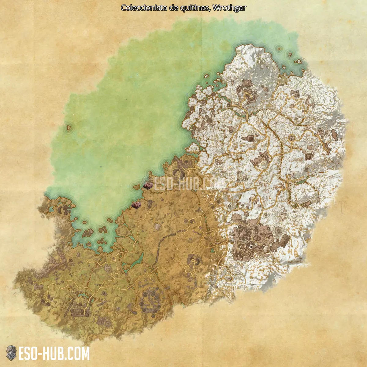 Coleccionista de quitinas en Wrothgar mapa