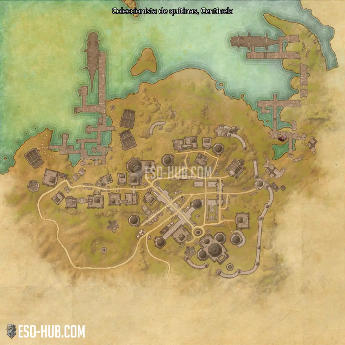 Coleccionista de quitinas en Centinela mapa