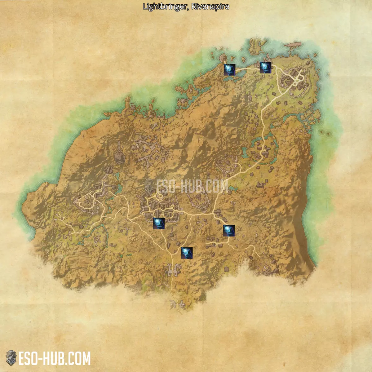 Lightbringer in Rivenspire map