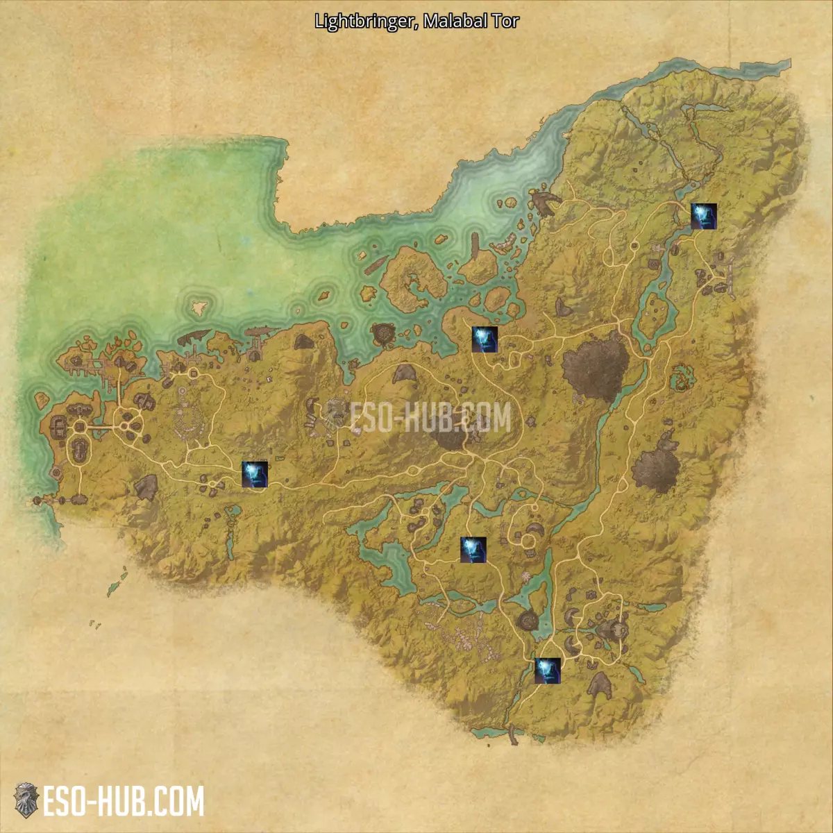 Lightbringer in Malabal Tor map