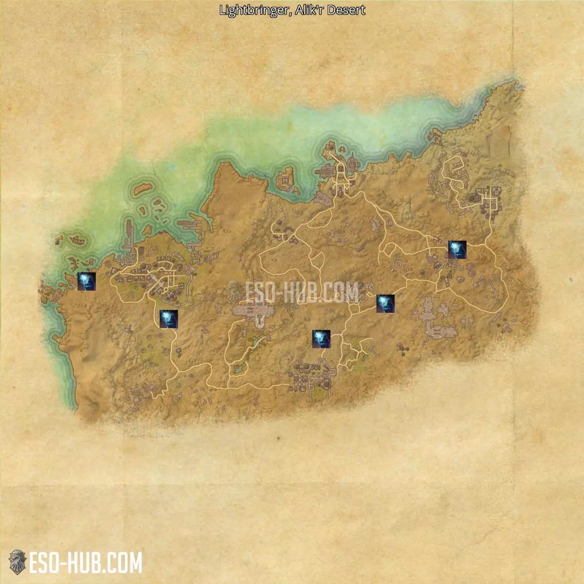 Lightbringer in Alik'r Desert map