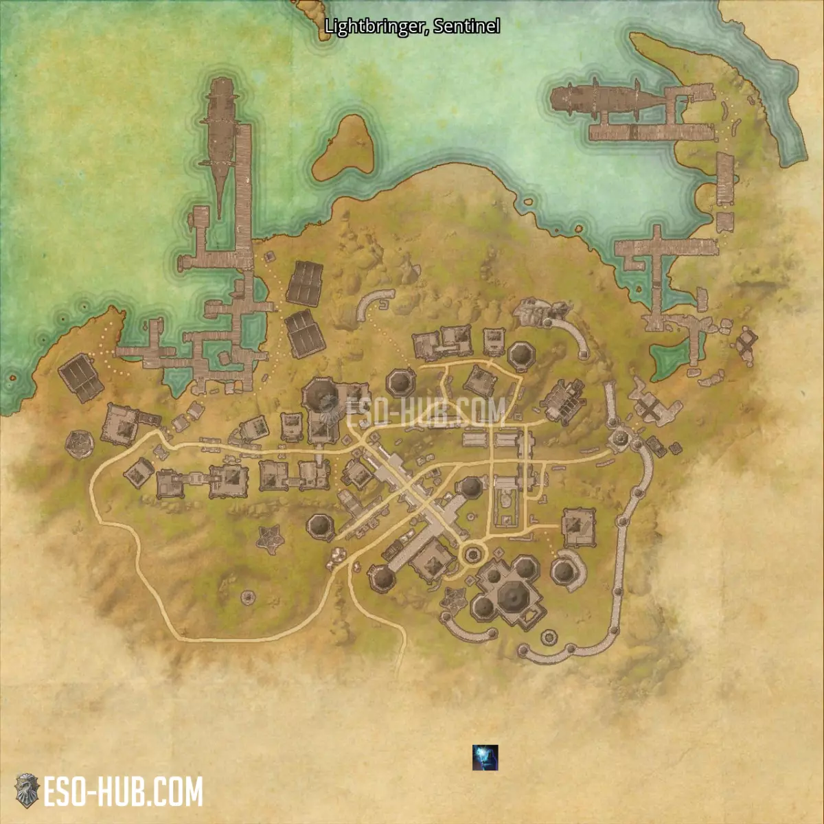 Lightbringer in Sentinel map