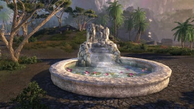 Waterfall Fountain, Round