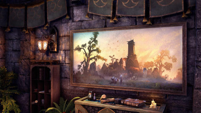 Painting: Arrival at Bal Foyen icon