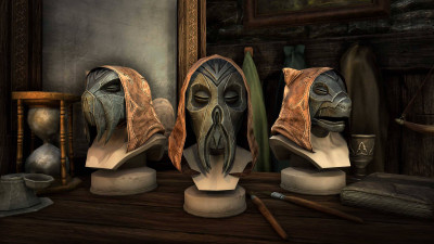 Tusked Dragon Priest Mask