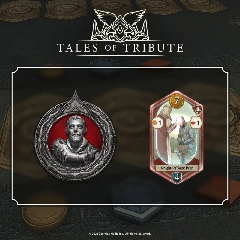 Saint Pelin Deck Patron Tales of Tribute Card Game ESO