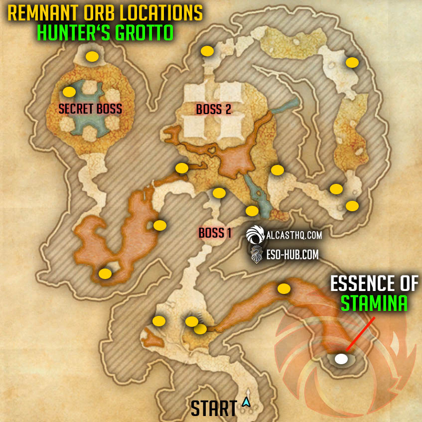 Essenzen & Karte Grund des Vateshran Arena Guide Elder Scrolls