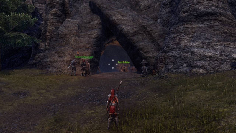 Cave entrance to find the Nhorhim NPC in ESO