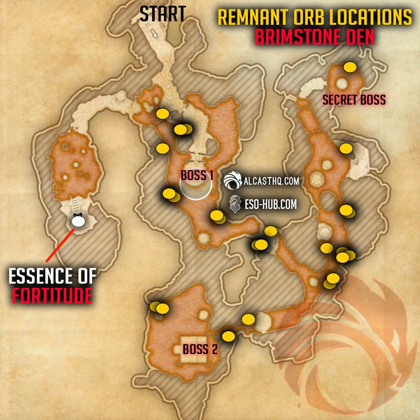Essence Orbs & Map | Vateshran Hollows Arena Guide - Elder Scrolls Online - ESO - Scrolls Online