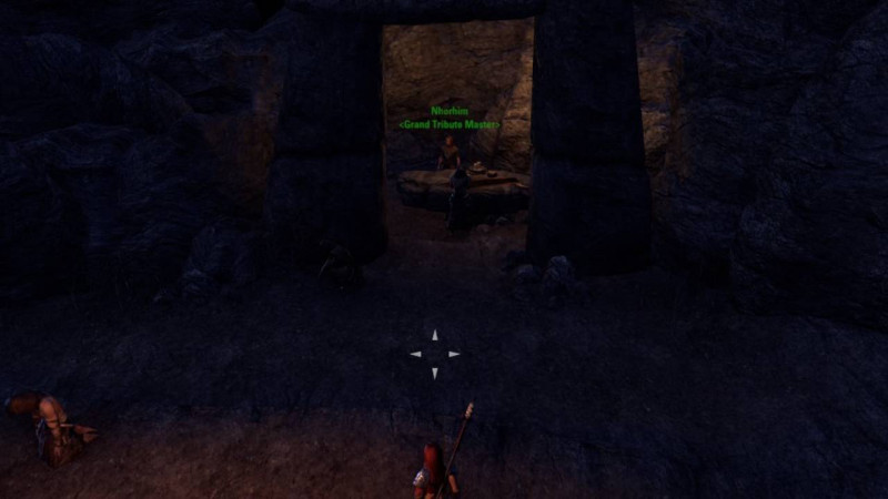 Nhorhim inside the cave in eastmarch ESO