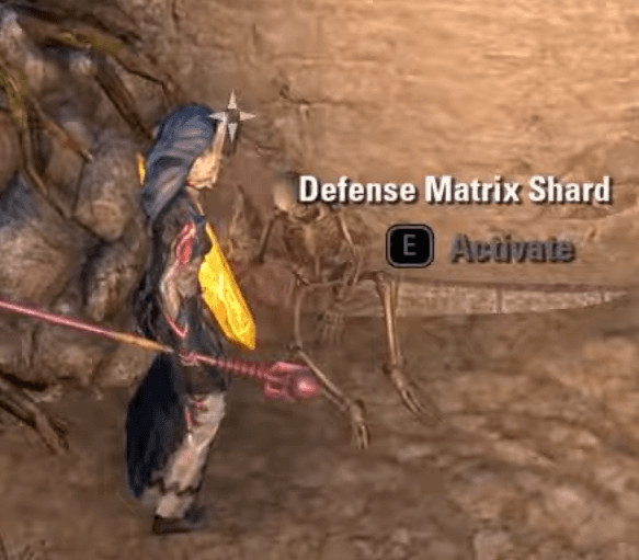 Defense Matrix Shard Dread Cellar Dungeon ESO