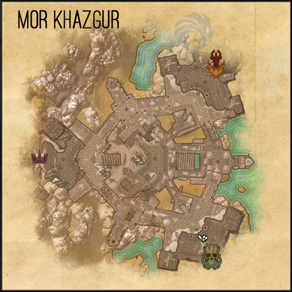 Mor Khazgur Battleground map in ESO