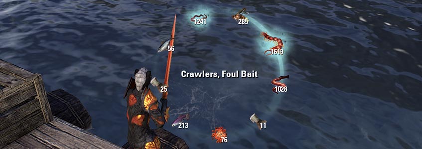 Bait Selection Fishing Guide ESO