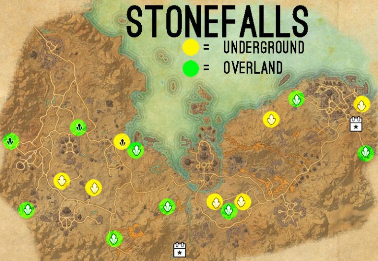 Stonefalls Skyshards And Lorebooks Stonefalls Skyshards | Skyshards Collection Guide - Elder Scrolls Online -  Eso Hub - Elder Scrolls Online