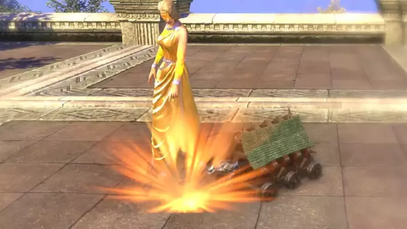 ESO Mayhem on the Battlefield Golden Pursuits Campaign Showcase Image