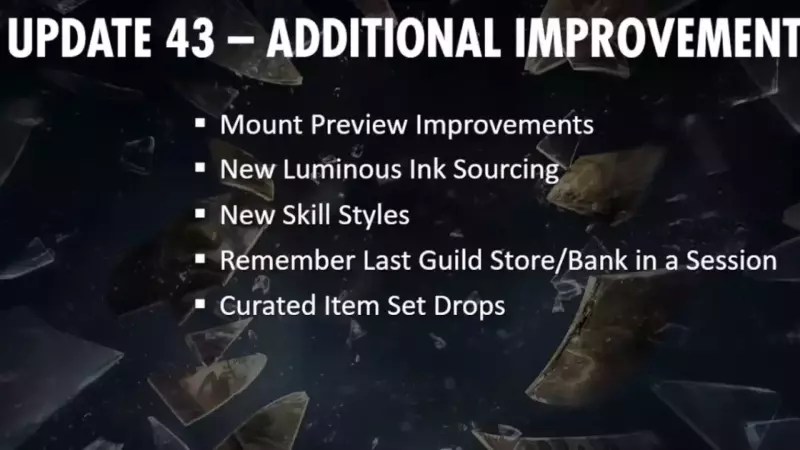 ESO: Player reception of Home Tours feature, U43 improvements and updates Image
