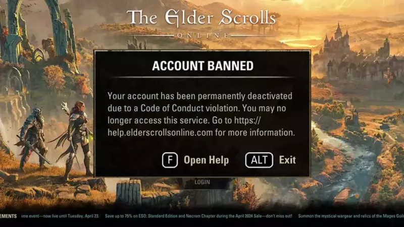 PC accounts locked after testing the ESO Gold Road PTS Image