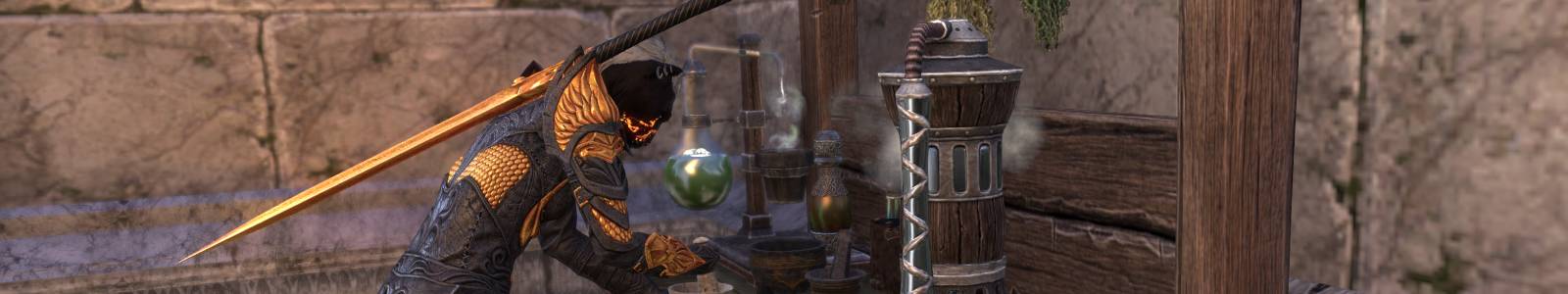 ESO Alchemy Overview Page - All Reagents & Solvents header