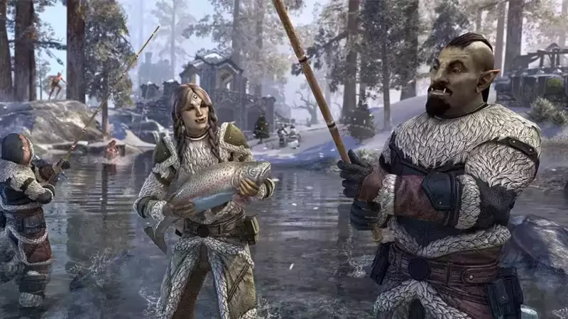 Christmas atmosphere in ESO - New outfit from New Life Festival Image