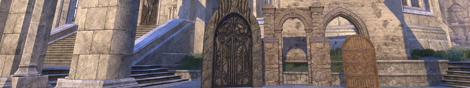 Necrom Door, Large Metal - ESO header