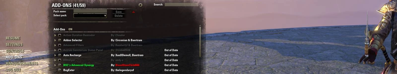 How to use ESO Addons - Official Addons Guide header image