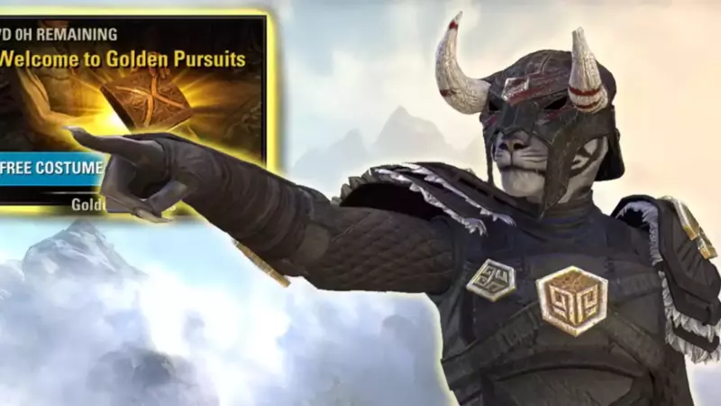 ESO Welcome to Golden Pursuits Campaign Activities and Rewards Showcase Image