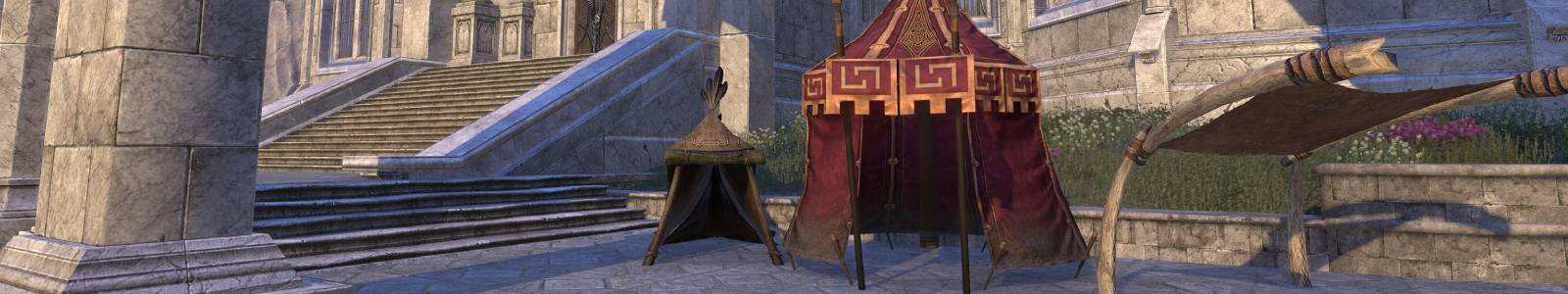 Redguard Tent, Rounded Silk - ESO header