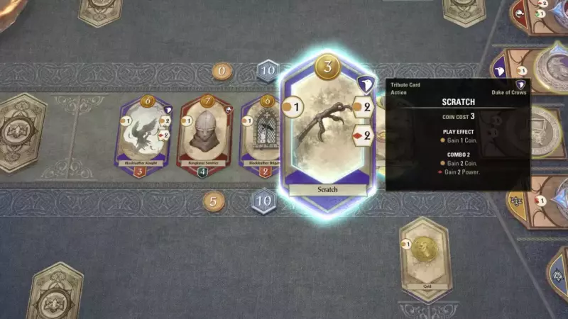 The Duke of Crows Patron Deck lets you draw cards almost infinitely in Tales of Tribute matches - ESO Image