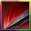 Low Slash, Ruby Red Icon icon