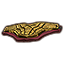 Aile de front dorée Icon icon
