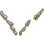 V-образная монобровь из шипов Icon