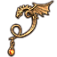 Pendiente de cartílago del señor de los dragones Icon icon