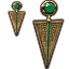 Carnaval Emerald Earrings Icon icon