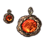 Amberleaf Earring Icon